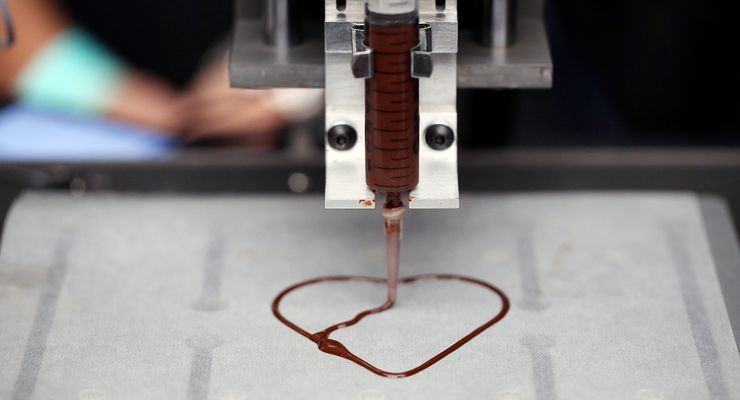 Швейцарский производитель шоколада Barry Callebaut упростил изготовление конфет с помощью 3D принтера