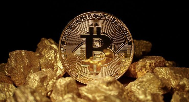 Как биткоину заменить золото?