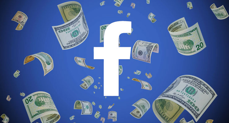 Снижение стоимости акций Facebook
